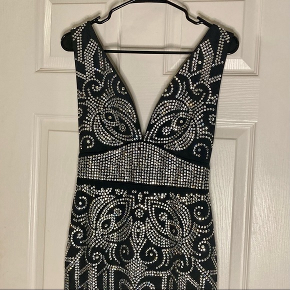 Shop Akira Rhinestone Dress - Picture 2 of 12